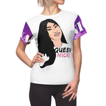 Load image into Gallery viewer, Women's AOP Cut & Sew Tee